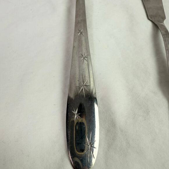 Marcrest VTG Pair Stainless Steel Serving Ford & Cheese Spreader Knife MCM - Picture 2 of 7